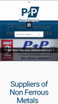 Mobile Screenshot of ppnonferrous.co.uk